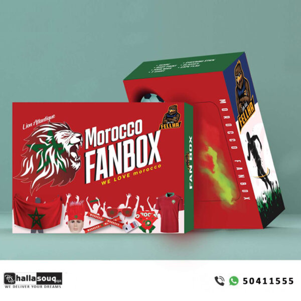 Football Fan box including jersey - Morocco 
